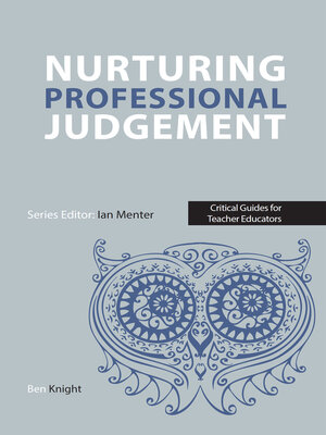 cover image of Nurturing Professional Judgement